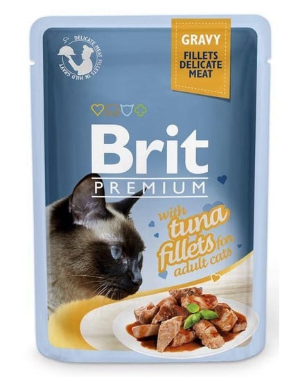 Tuńczyk Brit Premium Cat Fillets in gravy, 85 g Brit