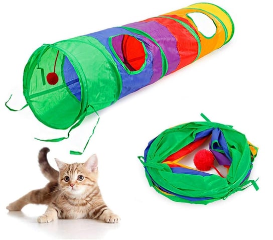 Tunel długi sprężyna zabawka dla kota FIGARO Inna marka