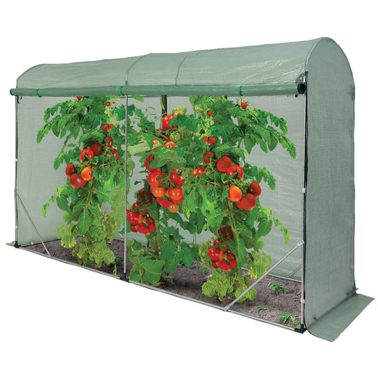 Tunel szklarniowy na pomidory 3x1,8m folia zielony Inna marka