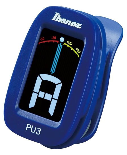Tuner Chromatyczny Klips Ibanez PU3-BL niebieski IBANEZ