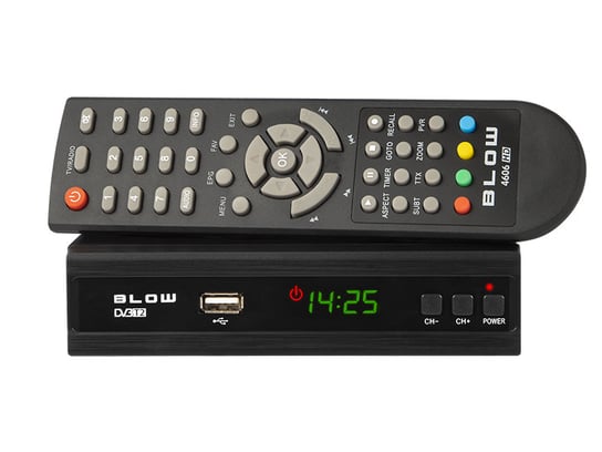 Tuner cyfrowy BLOW 4606HD DVB-T2 H.264 USB Blow