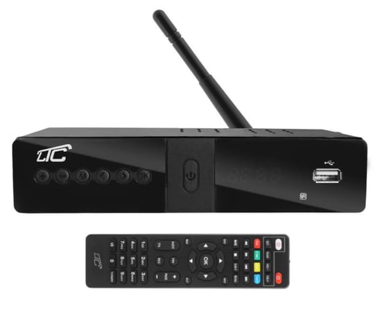 Tuner cyfrowy LTC T203 DVB-T2 WiFi H.265 HDMI USB + pilot LTC