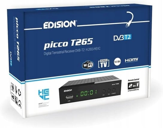 Tuner Dekoder Dvb-T2 Edision Picco T265 Inna marka
