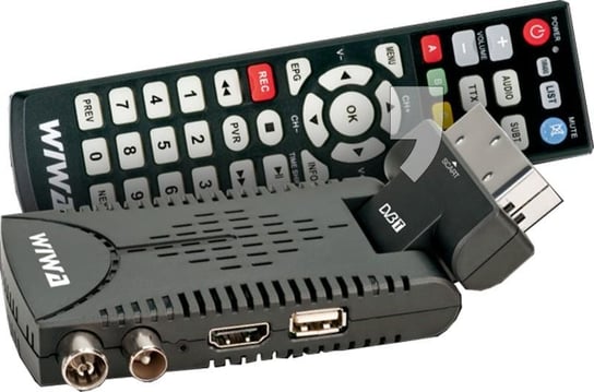 Tuner DVB-T WIWA HD 50 MPEG4 & FULL HD Media Player Wiwa