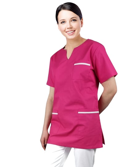 Tunika medyczna damska CLINIC kolor różowy M M&C