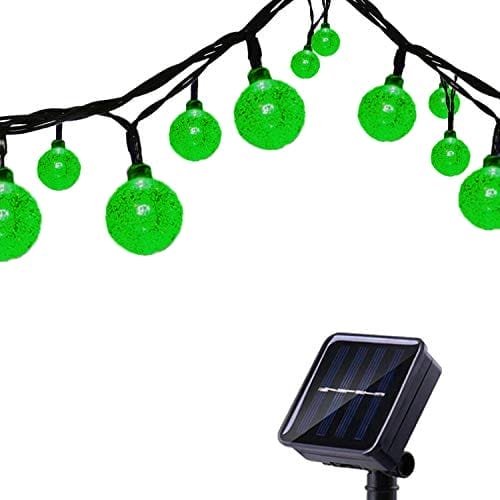 Tuokay, Solarne Lampy Ogrodowe, Zewnętrzne Łańcuchy Świetlne Z Kulką (Zielone) Inna marka