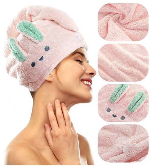 Turban 65x25 Ręcznik Mikrofibra Asma 02 Łóżkoholicy