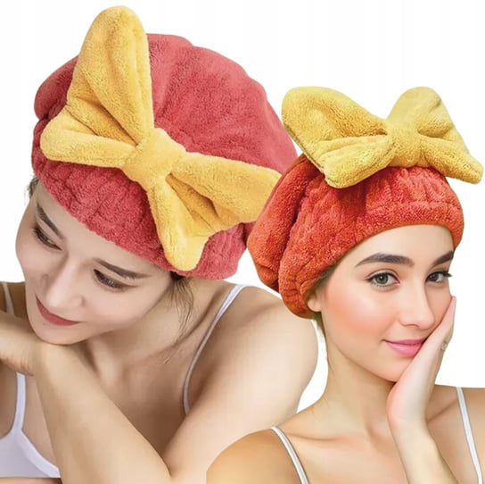 Turban Do Włosów Ręcznik Do Suszenia Włosów Na Głowę Z Mikrofibry Chłonny Kinchy