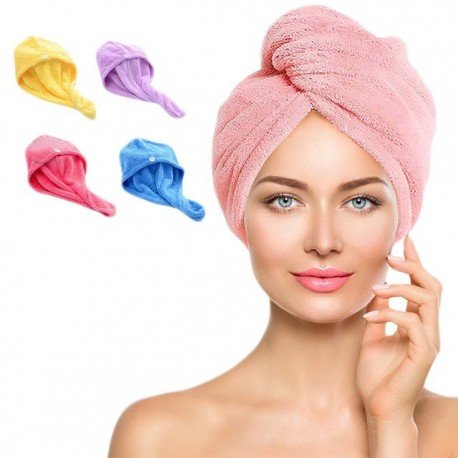 Turban do włosów - szybkoschnący ręcznik do włosów dla kobiet cocoSpa cocoSpa