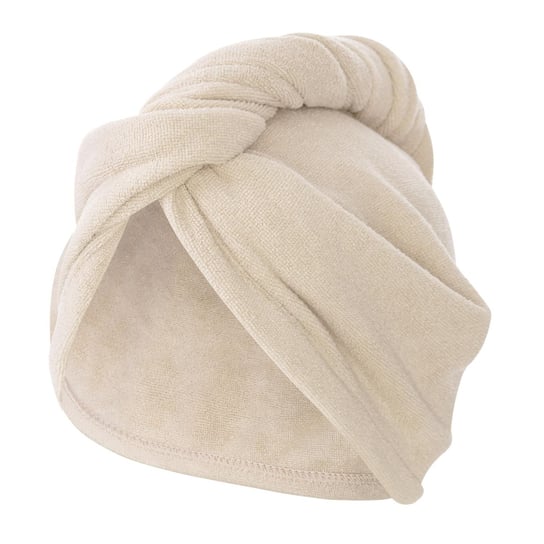 Turban/ręcznik do włosów Active beżowy Spod Igły i Nitki Spod Igły i Nitki