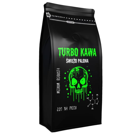 TURBO Kawa ziarnista Do ekspresu 1kg 100% Robusta 220 NA PIECU Yankee Caffee