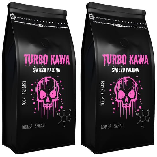 TURBO Kawa ziarnista Do ekspresu 2x1kg 100% Arabica SMAKU Yankee Caffee