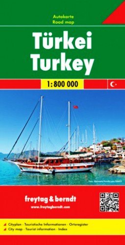 Turcja. Mapa 1:800 000 Opracowanie zbiorowe