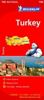 Turcja / Turkey. Mapa 1:1 000 000 Opracowanie zbiorowe