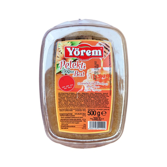 Turecki miód pszczeli w plastrze Yörem 500g Inna marka