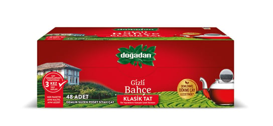 Tureckie Czarna Herbata o Delikatnym Smaku Dogadan 48 Torebek Dogadan