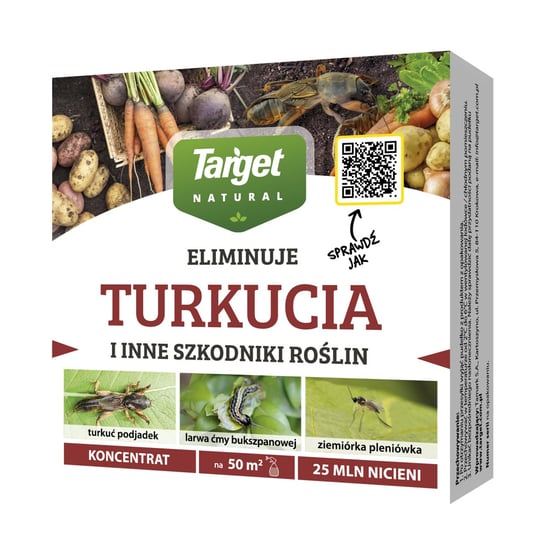 Turkuć Stoper 25 MLN – nicienie na turkucia i inne szkodniki – Target Target