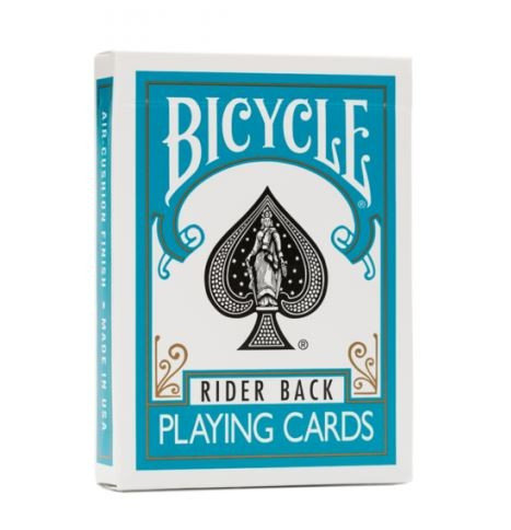 Turquoise Back, karty, Bicycle Bicycle
