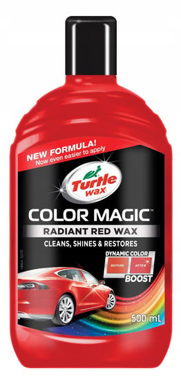 Turtle Wax Color Magic Wosk Czerwony 500Ml TURTLE WAX