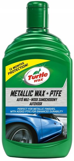 Turtle Wax Metallic Wax + Ptfe Wosk Metalik 500Ml Turtle