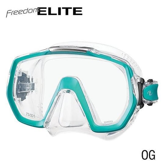 Tusa, Maska do nurkowania, Freedom Elite M-1003, turkusowy Tusa