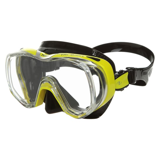 Tusa, Maska do nurkowania, Freedom Tri-Quest M-3001, żółty Tusa