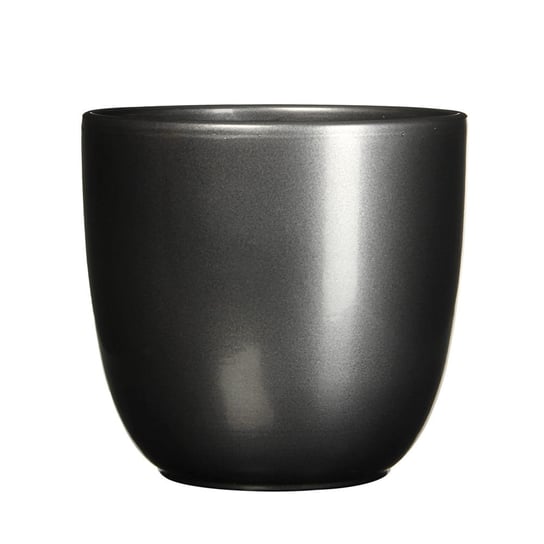 TUSCA prosta osłonka ceramiczna ⌀ 14,5 cm - antracytowa Mica Decorations