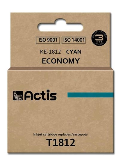 Tusz ACTIS KE-1812 Supreme, błękitny, 18 ml, T1812 Actis
