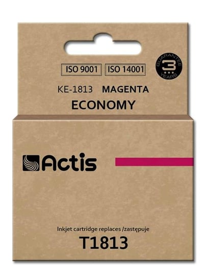 Tusz ACTIS KE-1813 Supreme, purpurowy, 18 ml, T1813 Actis