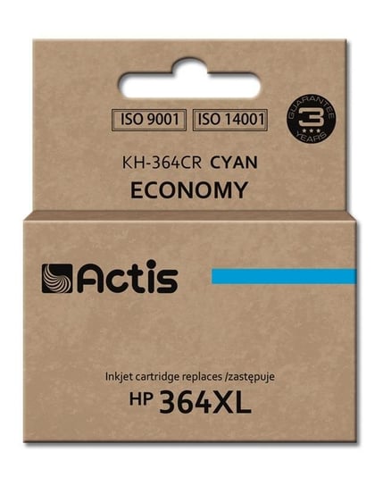 Tusz ACTIS KH-364CR Standard, błękitny, 12 ml, CB323EE Actis