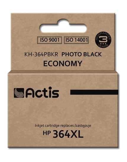Tusz ACTIS KH-364PBKR Standard, czarny, 12 ml, CB322EE Actis