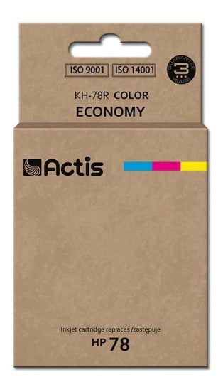Tusz ACTIS KH-78R (zamiennik HP 78 C6578D; Standard; 45 ml; kolor) Inna marka