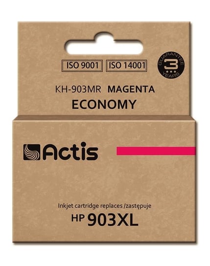 Tusz ACTIS KH-903MR, 12 ml, czerwony Actis