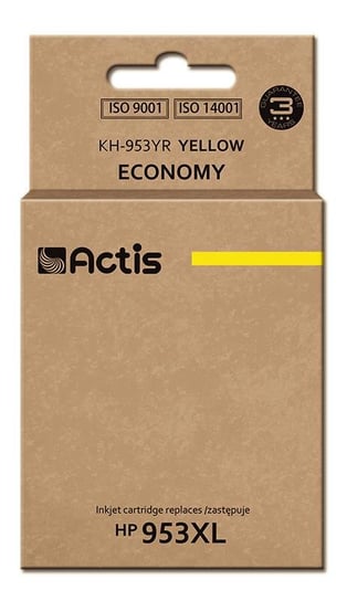 Tusz ACTIS KH-953YR, 25 ml, żółty Actis
