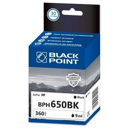 Tusz Black Point Bph650Bk Zamiennik 650 Cz101Ae Zamiennik (Black) Black Point