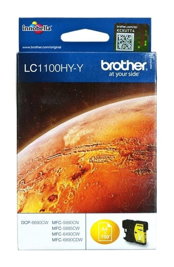 Tusz BROTHER LC1100HYY yellow Brother