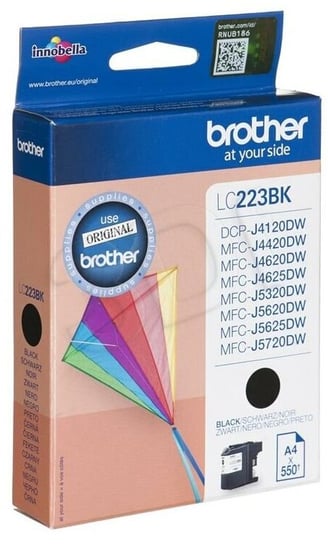 Tusz BROTHER LC223BK, czarny Brother