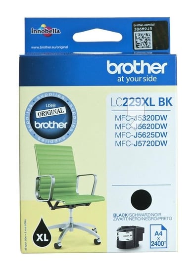 Tusz BROTHER LC229XLBK, czarny, LC-229XLBK Brother