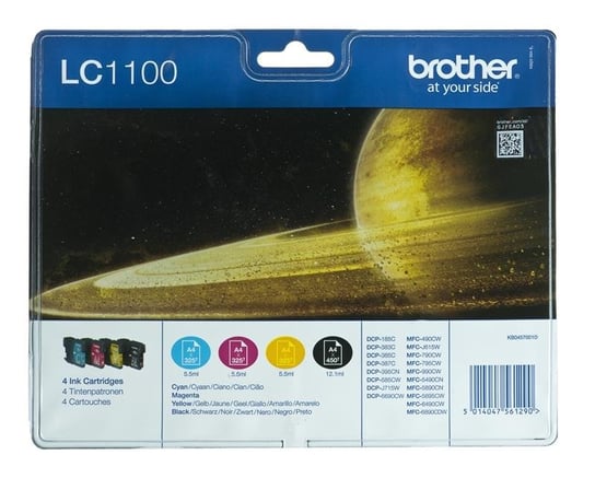 Tusz BROTHER ValuePack LC1100VALBP Brother
