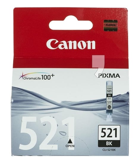 Tusz CANON 2933B001, czarny, 9 ml, CLI-521BK/CLI521Bk Canon