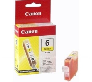 Tusz CANON BCI6Y yellow Canon