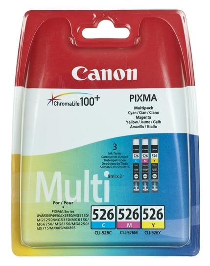 Tusz CANON CLI-526 C/M/Y kolor Canon