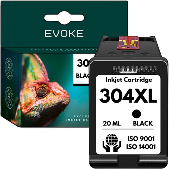 Tusz do drukarki HP 304 czarny 1090 stron 20 ml Evoke