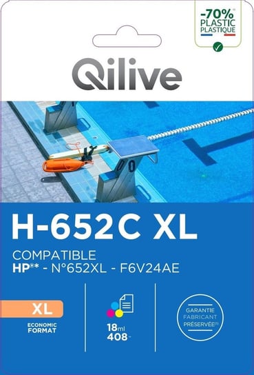 Tusz do drukarki HP 652 XL kolorowy Qilive