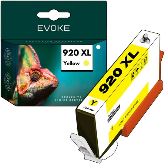 Tusz do drukarki HP 920XY żółty (yellow) | 15 ml | 1750 stron | CD974AE Evoke