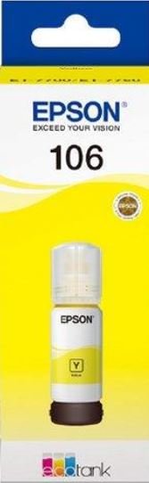 Tusz EPSON 106 C13T00R440, żółty, 70 ml Epson