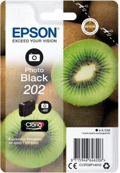 Tusz EPSON 202 Claria Premium, czarny, 4.1 ml Epson