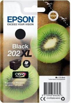 Tusz EPSON 202XL Claria Premium, czarny, 13.8 ml Epson