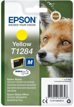 Tusz EPSON C13T12844012, żółty, 3.5 ml Epson