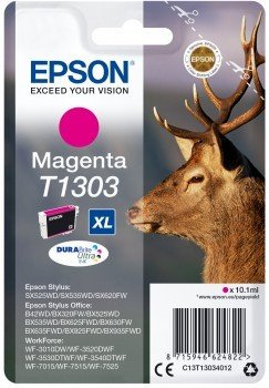 Tusz EPSON C13T13034012, purpurowy, 10.1 ml Epson